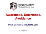 Awareness, Deterrence, and Avoidance